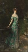John Singer Sargent Portrait of Millicent Leveson-Gower Duchess of Sutherland Spain oil painting artist